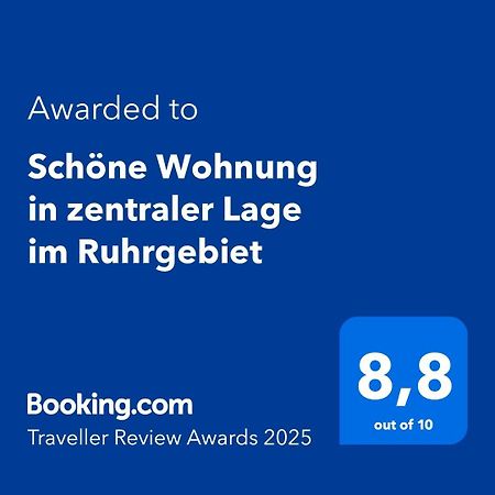 Schoene Wohnung In Zentraler Lage Im Ruhrgebiet Witten Εξωτερικό φωτογραφία